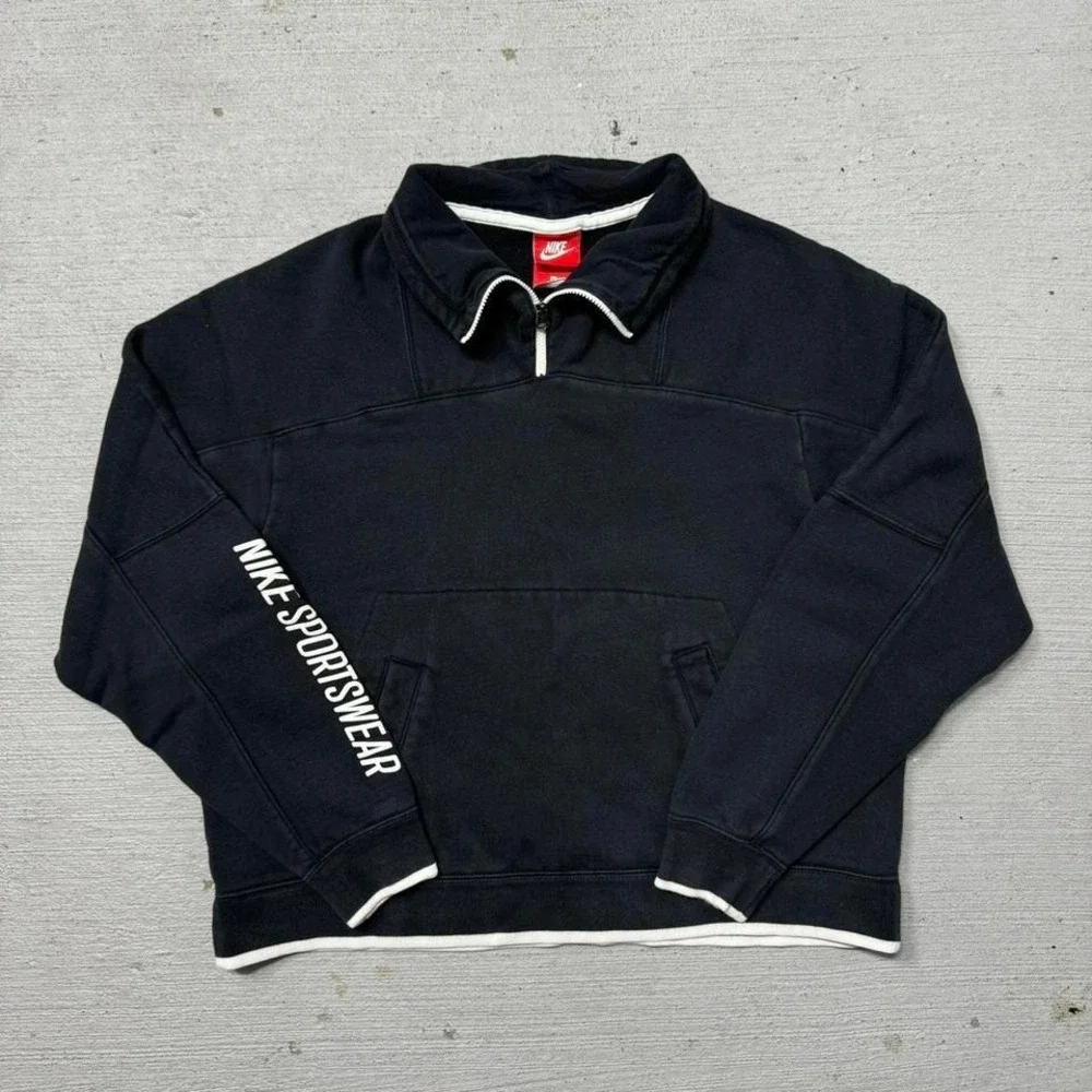 Nike Sportswear Quarter Zip Pullover‎ Size Medium Womens